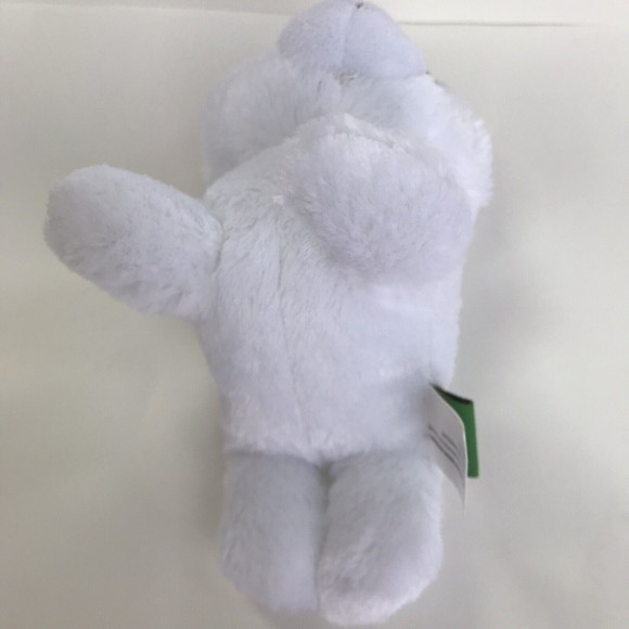 Wild Republic White Seal with Rainbow Hearts in Big Eyes Stuffed Animal Plush 6" - Picture 6 of 11